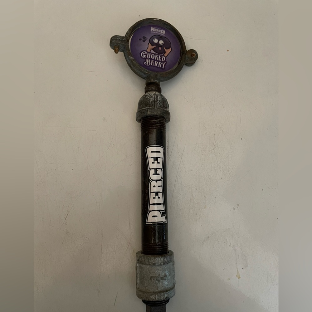 Pierced Cider tap handle